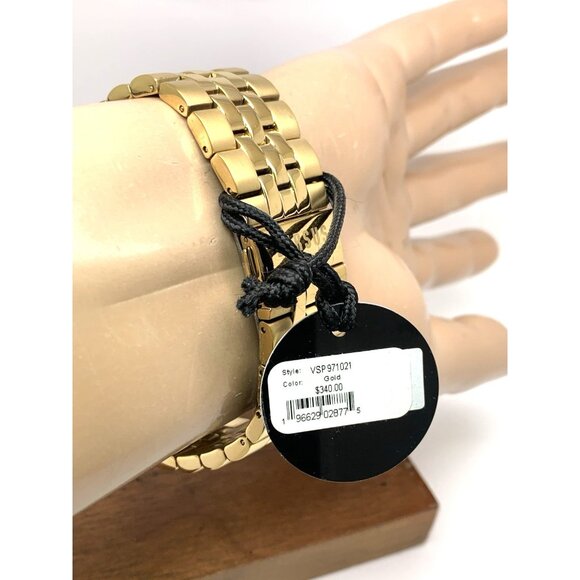 Versus by Versace Men's Watch VSP971021 Chronograph Quartz Gold Steel 45mm - Picture 10 of 14